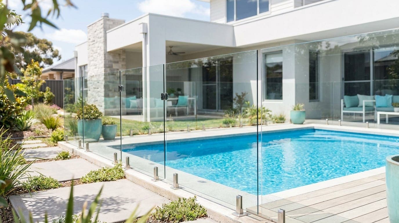 Glass Pool Fencing in Adelaide